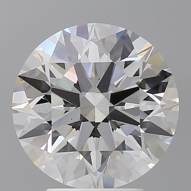 4.02 Carat Round Shaped, Ideal Cut, E Color, VS1 Clarity, IGI Certified Lab Grown Diamond