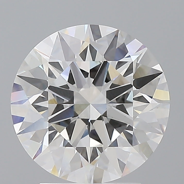 3.05 Carat Round Shaped, Ideal Cut, E Color, VVS2 Clarity, IGI Certified Lab Grown Diamond