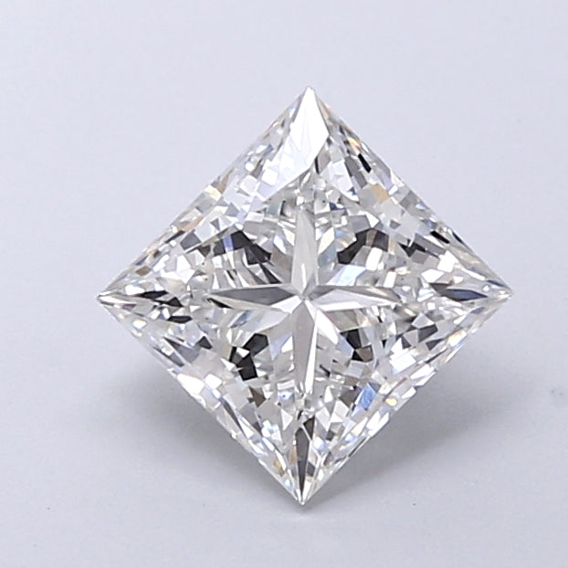 1.66 Carat Princess Shaped, Very Good Cut, E Color, VS2 Clarity, IGI Certified Lab Grown Diamond