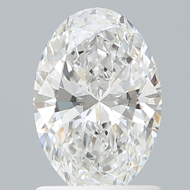 1.19 Carat Oval Shaped, Ideal Cut, E Color, VVS2 Clarity, IGI Certified Lab Grown Diamond