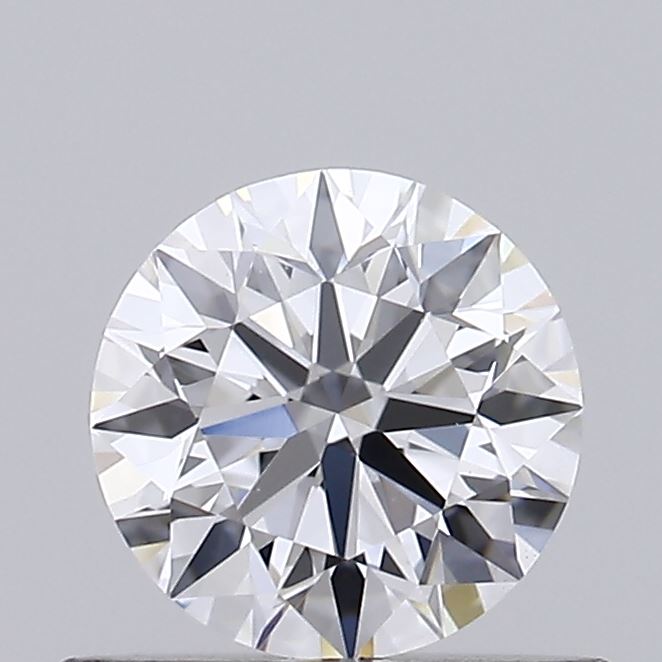 0.55 Carat Round Shaped, Ideal Cut, D Color, VS1 Clarity, IGI Certified Lab Grown Diamond
