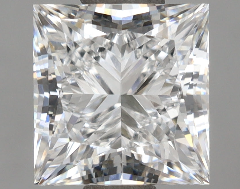 1.93 Carat Princess Shaped, Ideal Cut, D Color, IF Clarity, IGI Certified Lab Grown Diamond
