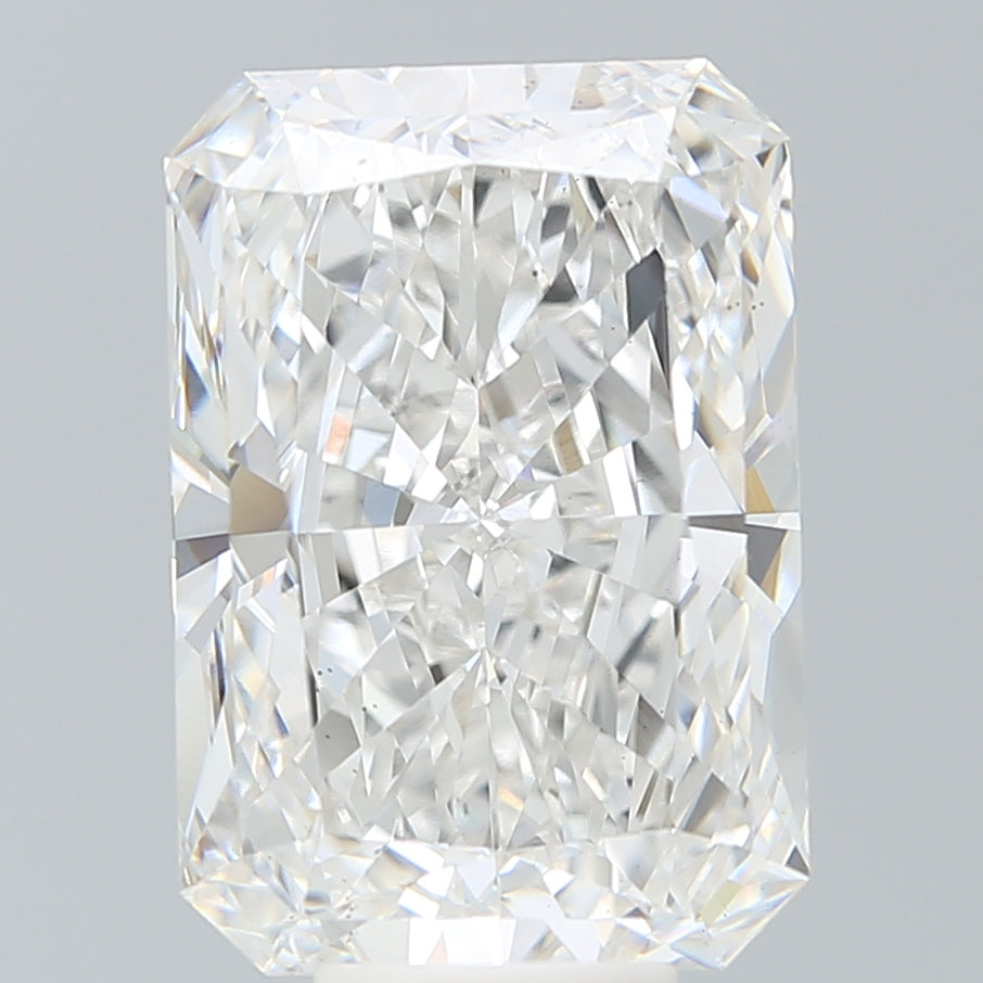 9.04 Carat Radiant Shaped, Ideal Cut, F Color, VS2 Clarity, IGI Certified Lab Grown Diamond