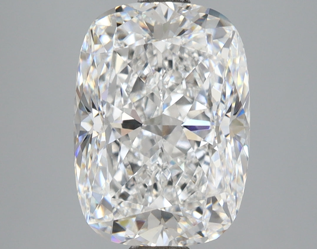 4.08 Carat Cushion Shaped, Ideal Cut, D Color, VS1 Clarity, IGI Certified Lab Grown Diamond