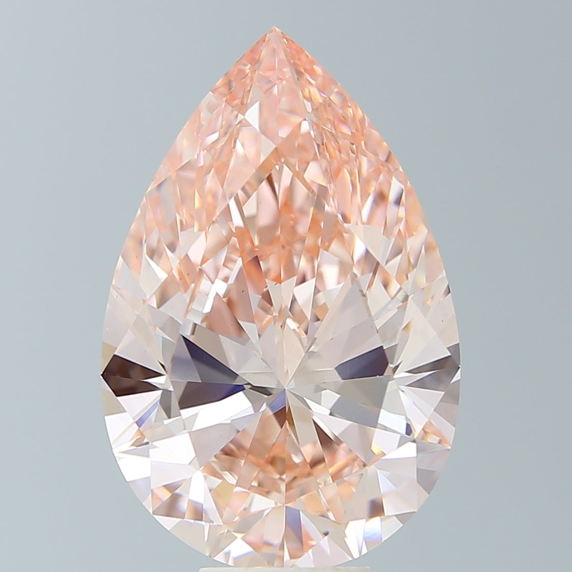 10.56 Carat Pear Shaped, Ideal Cut, VS1 Clarity, IGI Certified Lab Grown Diamond