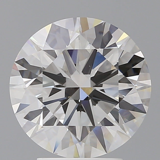 3.56 Carat Round Shaped, Ideal Cut, F Color, VVS2 Clarity, IGI Certified Lab Grown Diamond