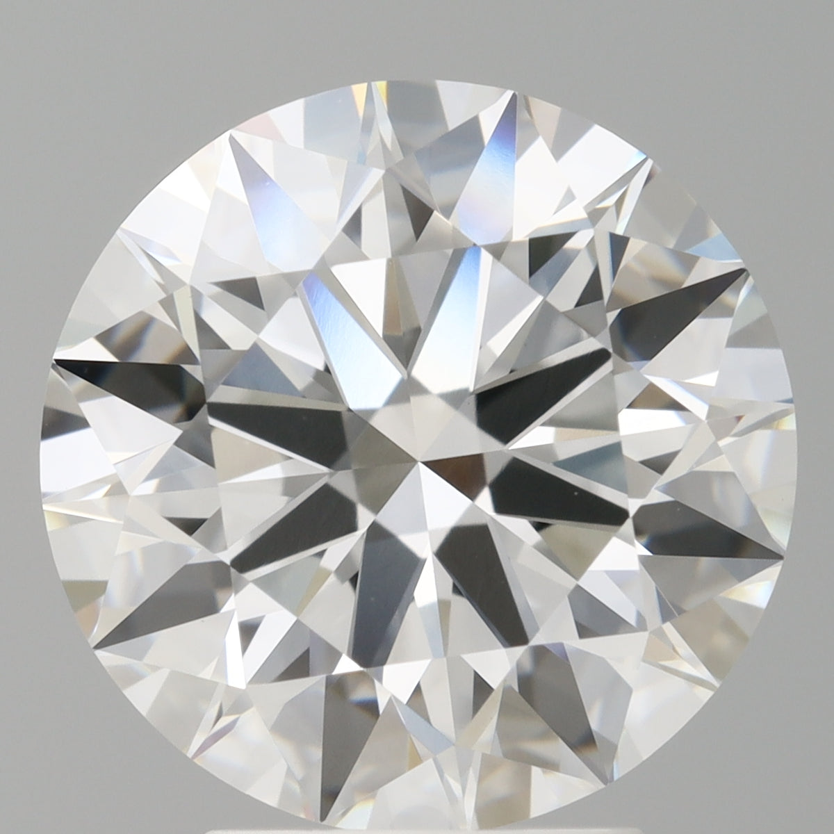 4.10 Carat Round Shaped, Ideal Cut, E Color, VVS2 Clarity, IGI Certified Lab Grown Diamond