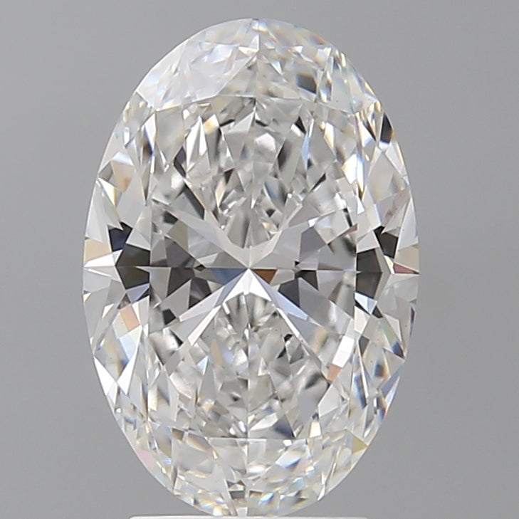 3.51 Carat Oval Shaped, Ideal Cut, E Color, VS1 Clarity, IGI Certified Lab Grown Diamond