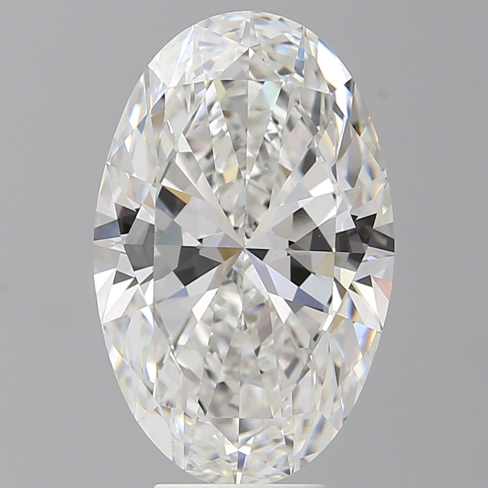6.59 Carat Oval Shaped, Ideal Cut, F Color, VS1 Clarity, IGI Certified Lab Grown Diamond