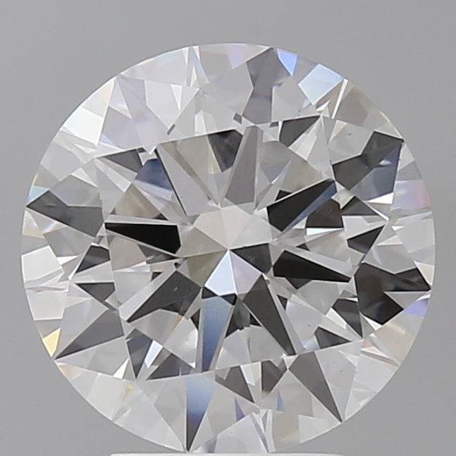 4.06 Carat Round Shaped, Excellent Cut, E Color, VS1 Clarity, IGI Certified Lab Grown Diamond