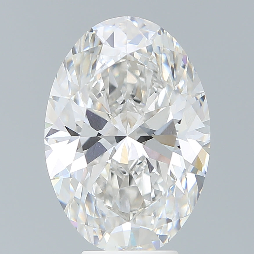 6.29 Carat Oval Shaped, Ideal Cut, G Color, VS1 Clarity, IGI Certified Lab Grown Diamond