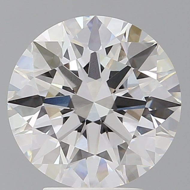 4.03 Carat Round Shaped, Ideal Cut, E Color, VVS2 Clarity, IGI Certified Lab Grown Diamond