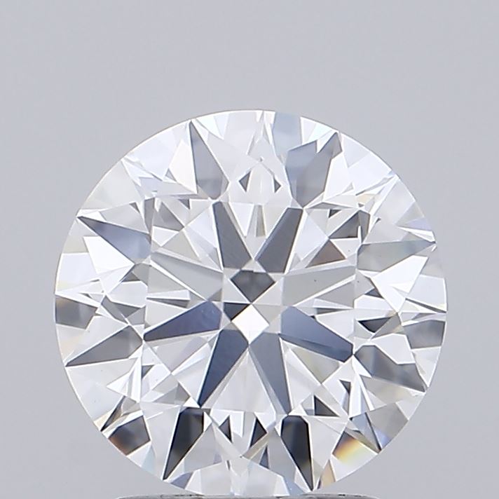 2.18 Carat Round Shaped, Ideal Cut, E Color, VVS2 Clarity, IGI Certified Lab Grown Diamond