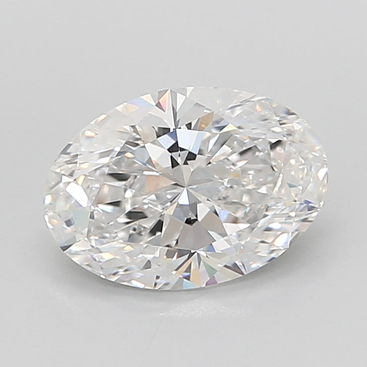 4.05 Carat Oval Shaped, Ideal Cut, E Color, VVS1 Clarity, IGI Certified Lab Grown Diamond