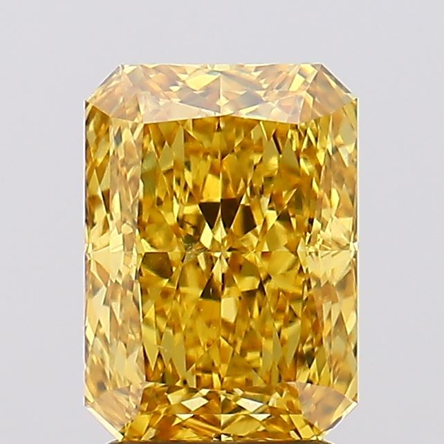 2.61 Carat Radiant Shaped, Ideal Cut, VS2 Clarity, IGI Certified Lab Grown Diamond