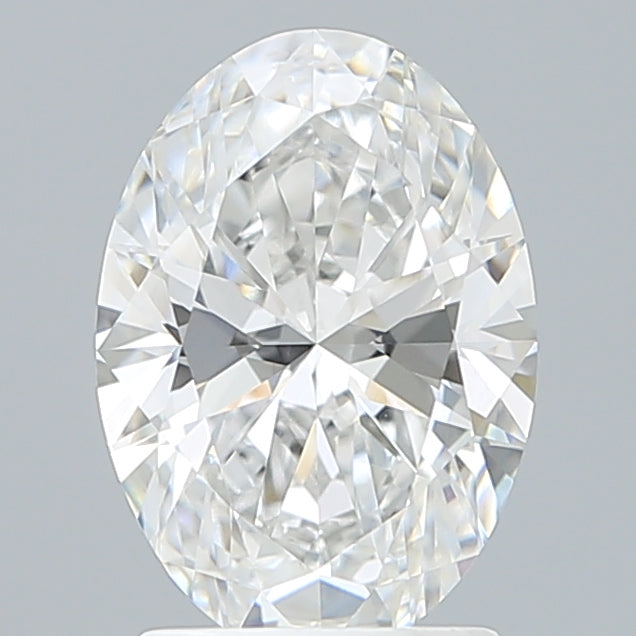2.06 Carat Oval Shaped, Ideal Cut, D Color, VVS1 Clarity, IGI Certified Lab Grown Diamond