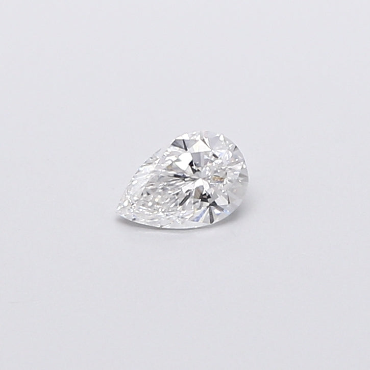 0.36 Carat Pear Shaped, Very Good Cut, D Color, VVS2 Clarity, IGI Certified Lab Grown Diamond