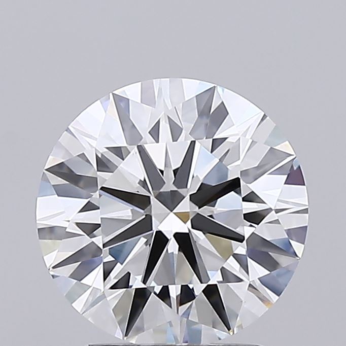2.12 Carat Round Shaped, Ideal Cut, E Color, VS1 Clarity, IGI Certified Lab Grown Diamond