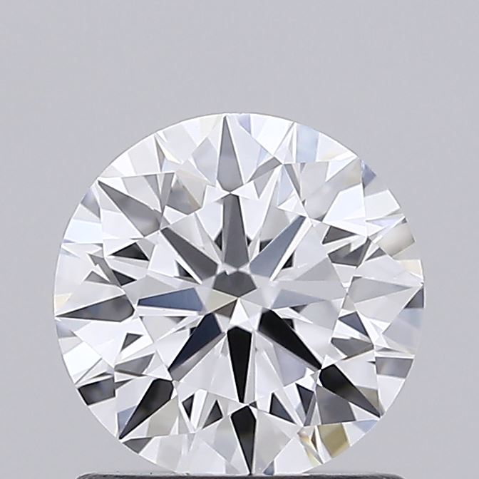 1.07 Carat Round Shaped, Ideal Cut, D Color, VVS2 Clarity, IGI Certified Lab Grown Diamond