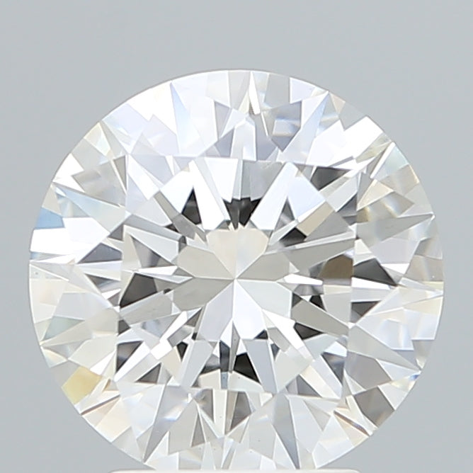 3.21 Carat Round Shaped, Excellent Cut, F Color, VS1 Clarity, IGI Certified Lab Grown Diamond