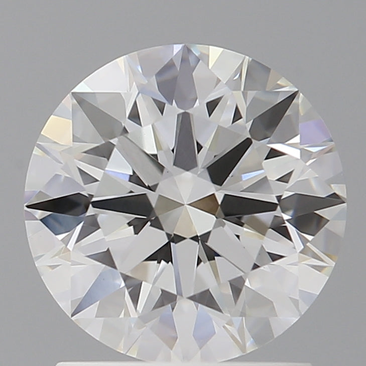1.55 Carat Round Shaped, Ideal Cut, E Color, VVS2 Clarity, IGI Certified Lab Grown Diamond