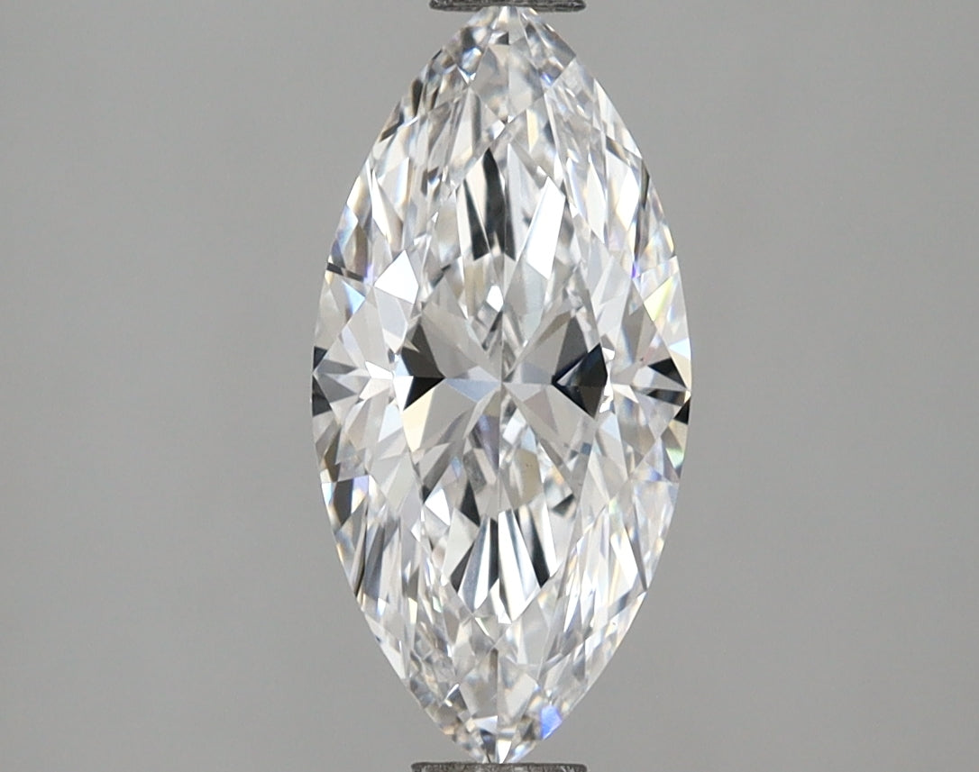 1.18 Carat Marquise Shaped, Ideal Cut, D Color, VS1 Clarity, IGI Certified Lab Grown Diamond