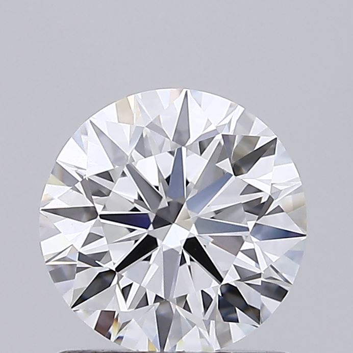 1.02 Carat Round Shaped, Ideal Cut, D Color, VS1 Clarity, IGI Certified Lab Grown Diamond