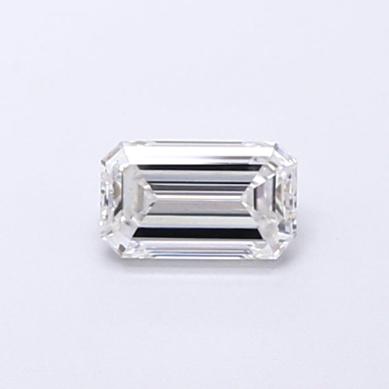 0.40 Carat Emerald Shaped, Very Good Cut, E Color, VS2 Clarity, IGI Certified Lab Grown Diamond
