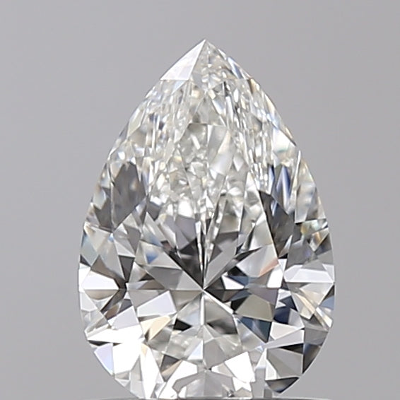 1.00 Carat Pear Shaped, Very Good Cut, F Color, VVS2 Clarity, IGI Certified Lab Grown Diamond