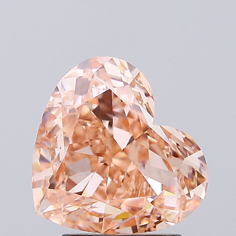 3.01 Carat Heart Shaped, Ideal Cut, VS1 Clarity, IGI Certified Lab Grown Diamond