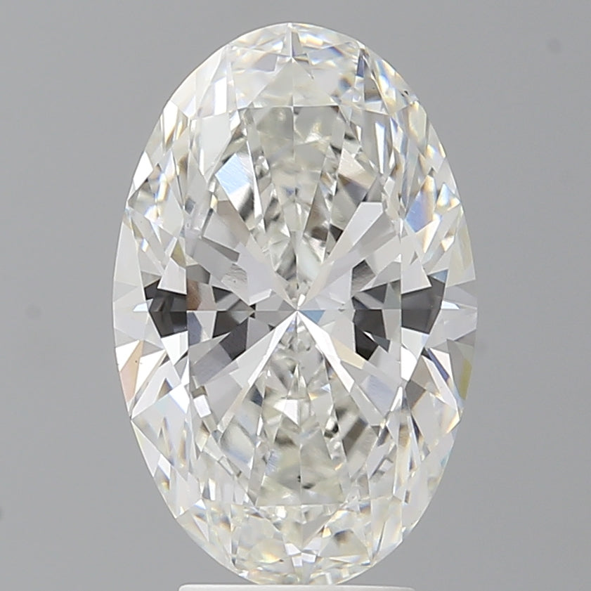 4.57 Carat Oval Shaped, Ideal Cut, G Color, VS1 Clarity, IGI Certified Lab Grown Diamond