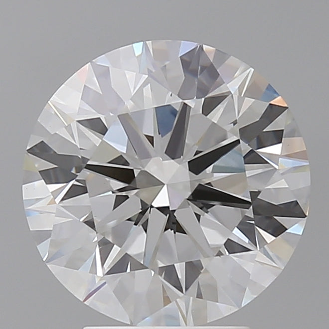 4.01 Carat Round Shaped, Ideal Cut, E Color, VVS2 Clarity, IGI Certified Lab Grown Diamond