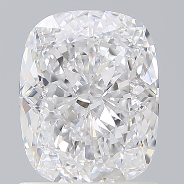 1.55 Carat Cushion Shaped, Ideal Cut, D Color, VS1 Clarity, IGI Certified Lab Grown Diamond