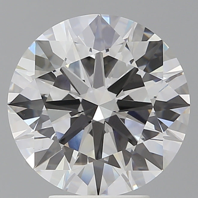 4.52 Carat Round Shaped, Ideal Cut, F Color, VVS2 Clarity, IGI Certified Lab Grown Diamond
