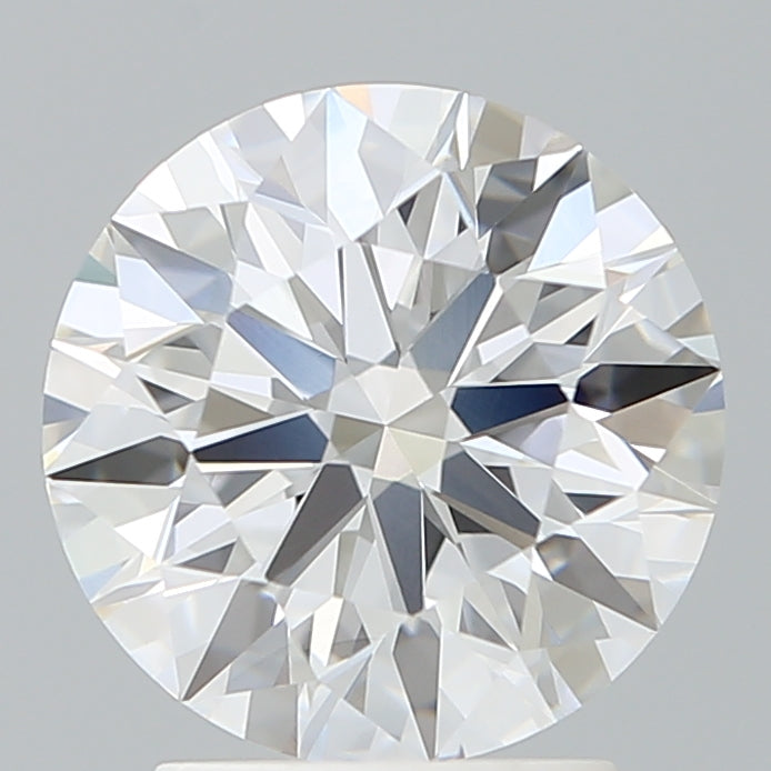 2.64 Carat Round Shaped, Ideal Cut, D Color, VVS2 Clarity, IGI Certified Lab Grown Diamond