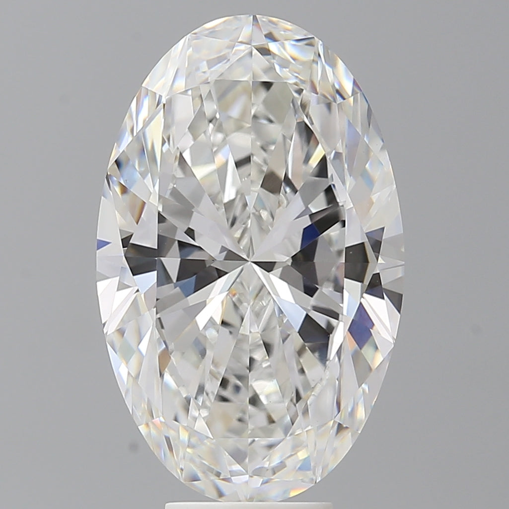 8.09 Carat Oval Shaped, Ideal Cut, E Color, VVS2 Clarity, IGI Certified Lab Grown Diamond