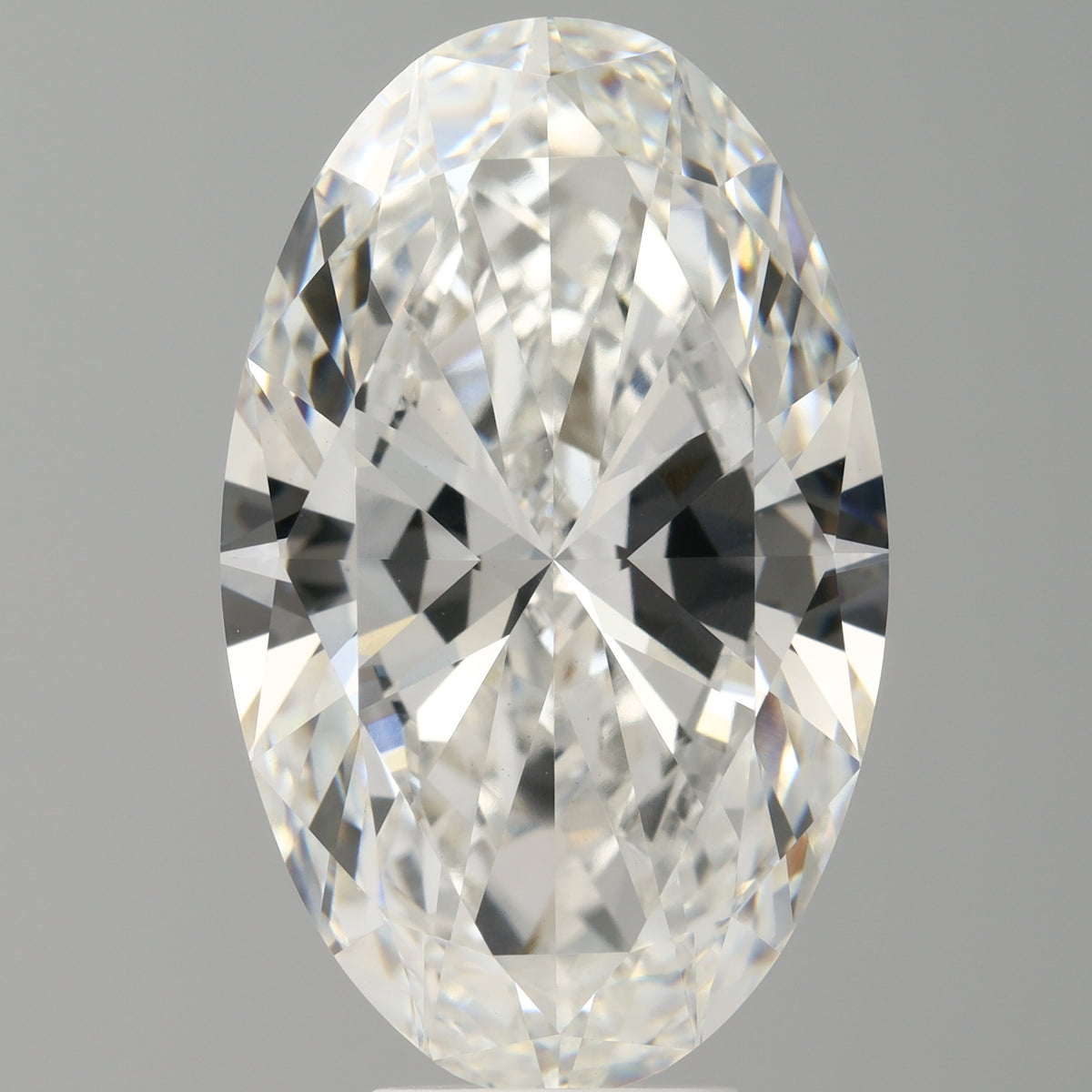 7.55 Carat Oval Shaped, Ideal Cut, F Color, VVS2 Clarity, IGI Certified Lab Grown Diamond