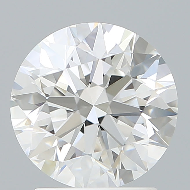 2.07 Carat Round Shaped, Excellent Cut, E Color, VVS2 Clarity, IGI Certified Lab Grown Diamond