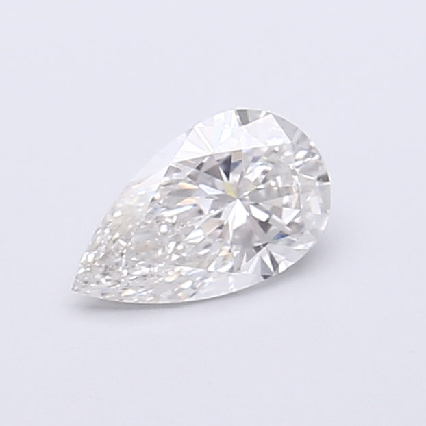 0.54 Carat Pear Shaped, Very Good Cut, F Color, VVS1 Clarity, IGI Certified Lab Grown Diamond