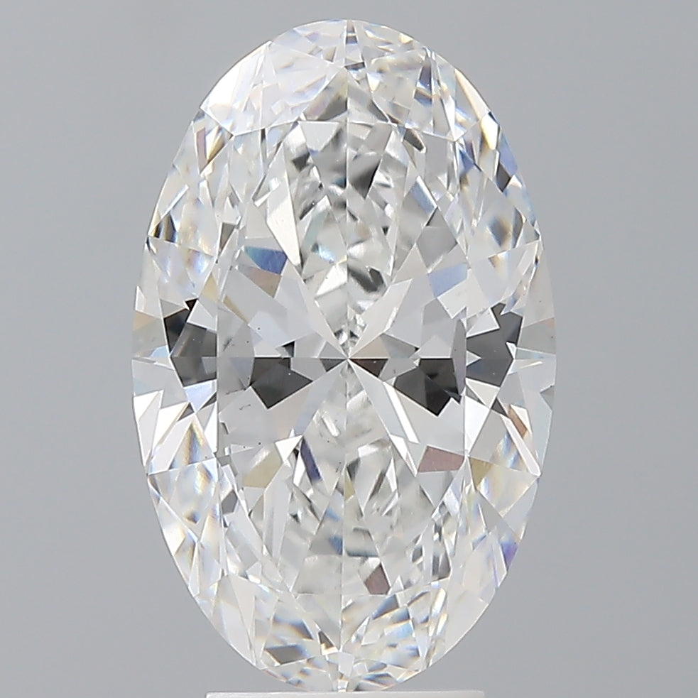 4.58 Carat Oval Shaped, Ideal Cut, E Color, VS1 Clarity, IGI Certified Lab Grown Diamond