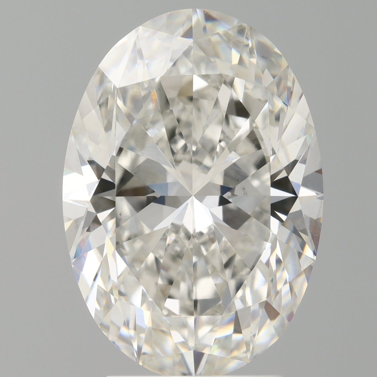 4.01 Carat Oval Shaped, Excellent Cut, F Color, VS1 Clarity, IGI Certified Lab Grown Diamond