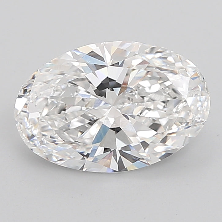 4.09 Carat Oval Shaped, Excellent Cut, E Color, VVS2 Clarity, IGI Certified Lab Grown Diamond