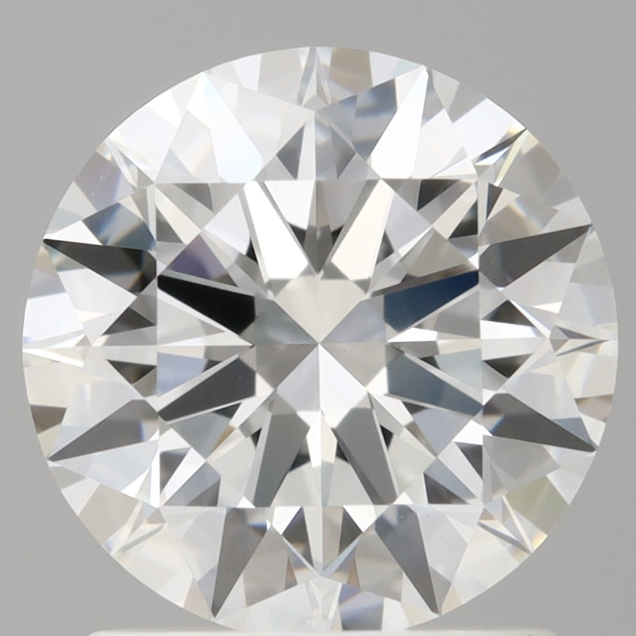 1.58 Carat Round Shaped, Ideal Cut, E Color, VVS2 Clarity, IGI Certified Lab Grown Diamond