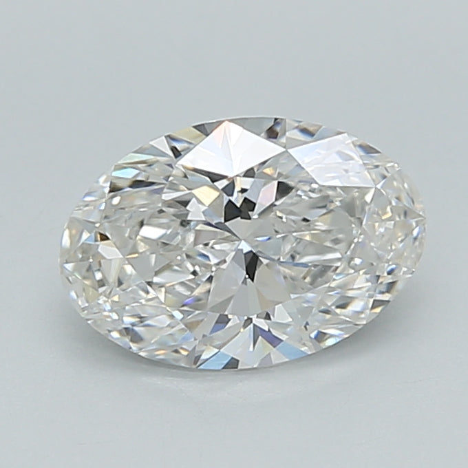 1.03 Carat Oval Shaped, Ideal Cut, F Color, VVS2 Clarity, IGI Certified Lab Grown Diamond