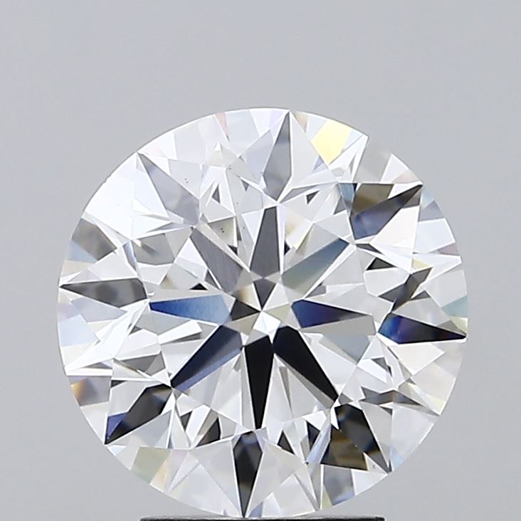 4.02 Carat Round Shaped, Excellent Cut, E Color, VS1 Clarity, IGI Certified Lab Grown Diamond