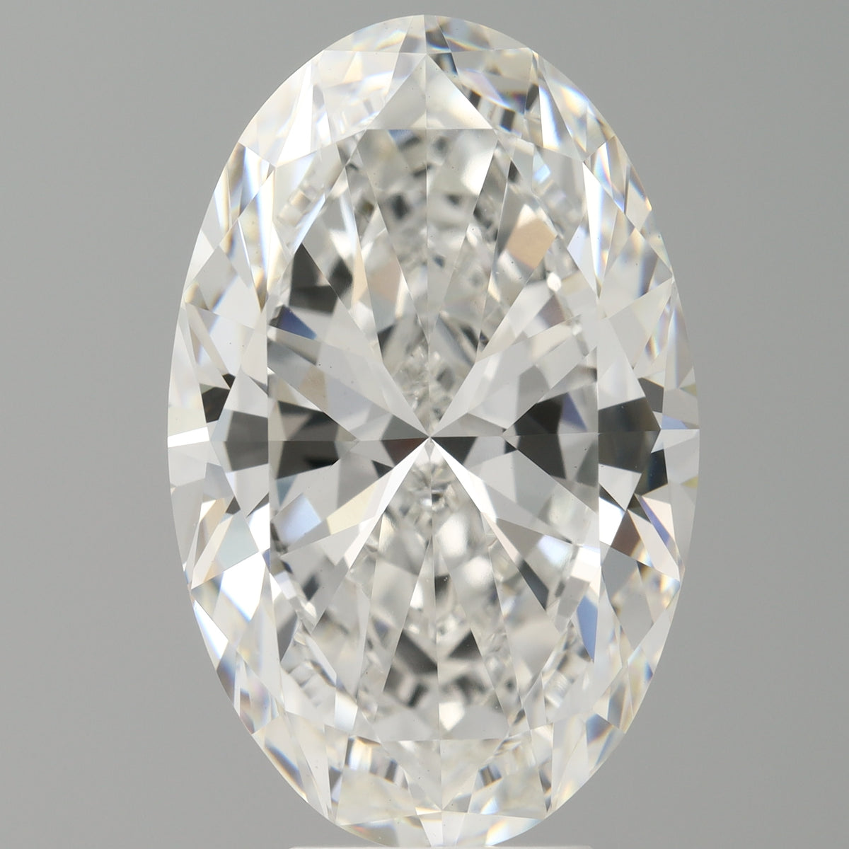 7.02 Carat Oval Shaped, Ideal Cut, E Color, VVS2 Clarity, IGI Certified Lab Grown Diamond