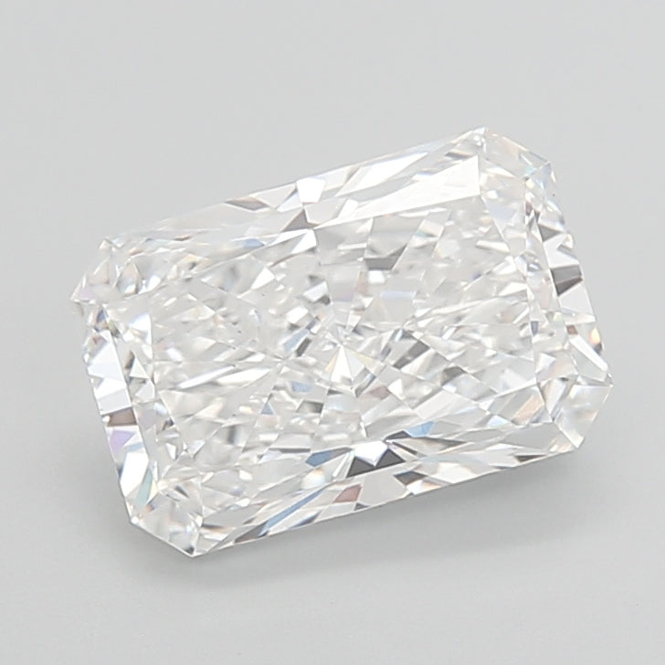 5.08 Carat Radiant Shaped, Ideal Cut, D Color, VS1 Clarity, IGI Certified Lab Grown Diamond