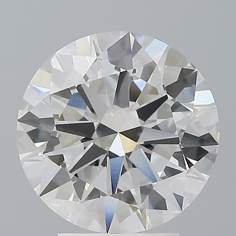 3.56 Carat Round Shaped, Excellent Cut, E Color, VVS2 Clarity, IGI Certified Lab Grown Diamond