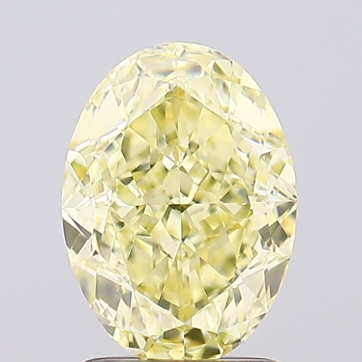 2.05 Carat Oval Shaped, Excellent Cut, VVS2 Clarity, IGI Certified Lab Grown Diamond