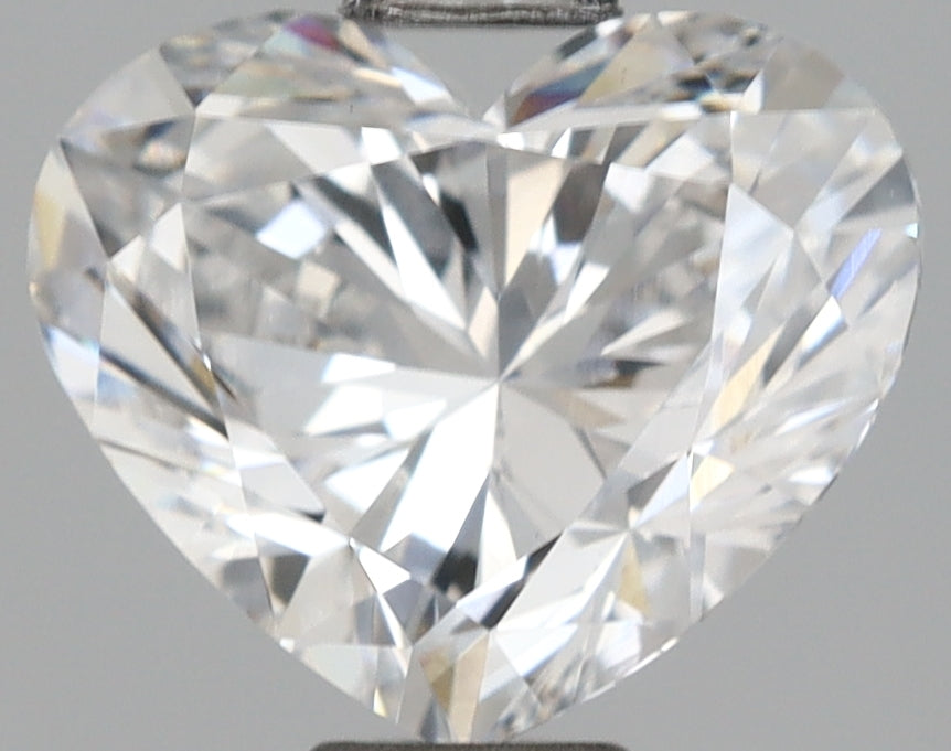 1.17 Carat Heart Shaped, Excellent Cut, D Color, VS1 Clarity, IGI Certified Lab Grown Diamond